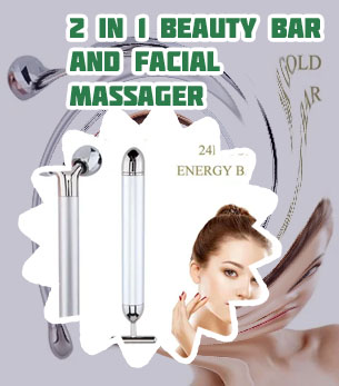 Beauty bar facial massager