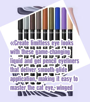 Gel eyeliner pencil waterproof