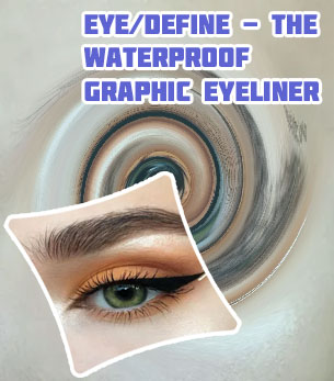 Graphic liner makeup